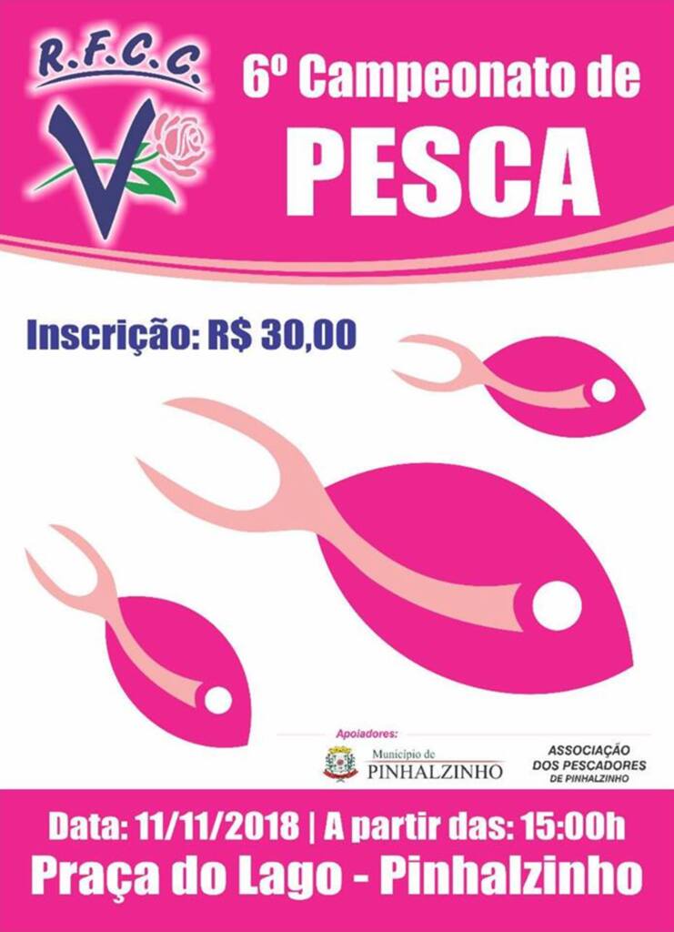 6º Campeonato de Pesca será domingo