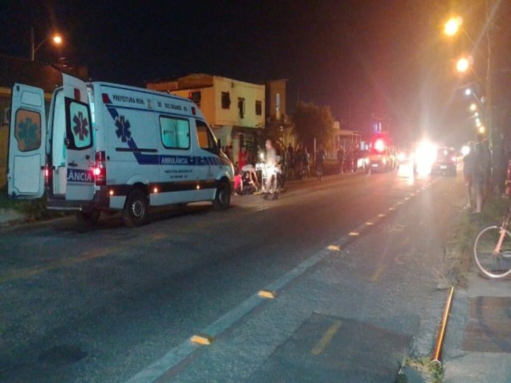 Redes sociais - O piloto da motocicleta foi atendido por equipe de resgate do Samu