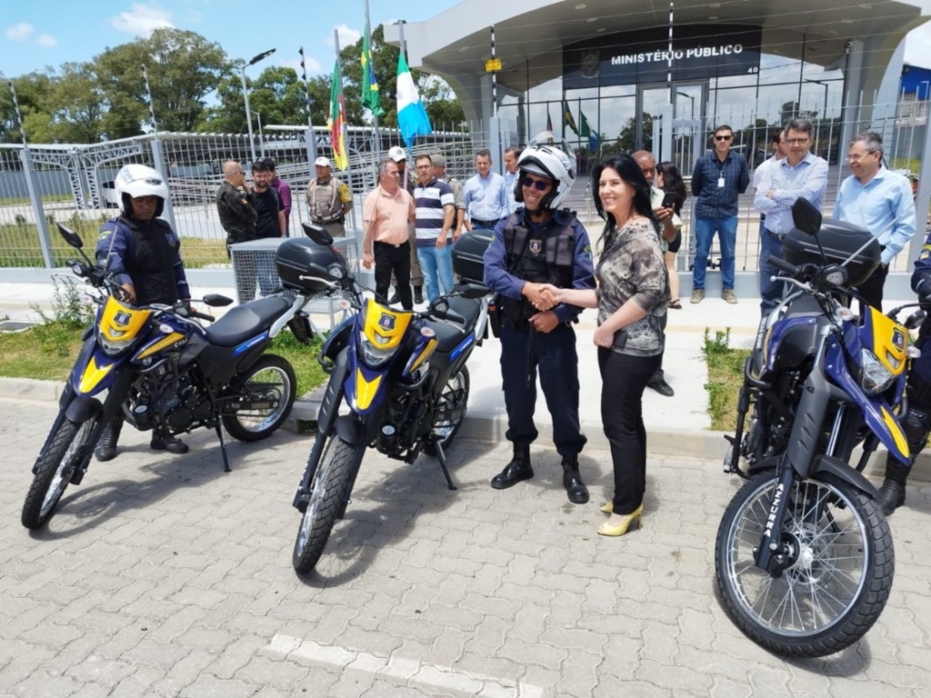 Guarda Municipal de Rio Grande recebe quatro novas motos