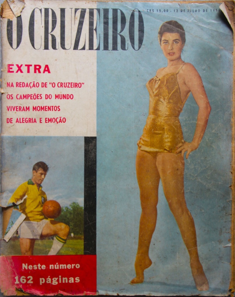 Na casa da tia Bilica tinha Revistas o Cruzeiro e muita pitanga