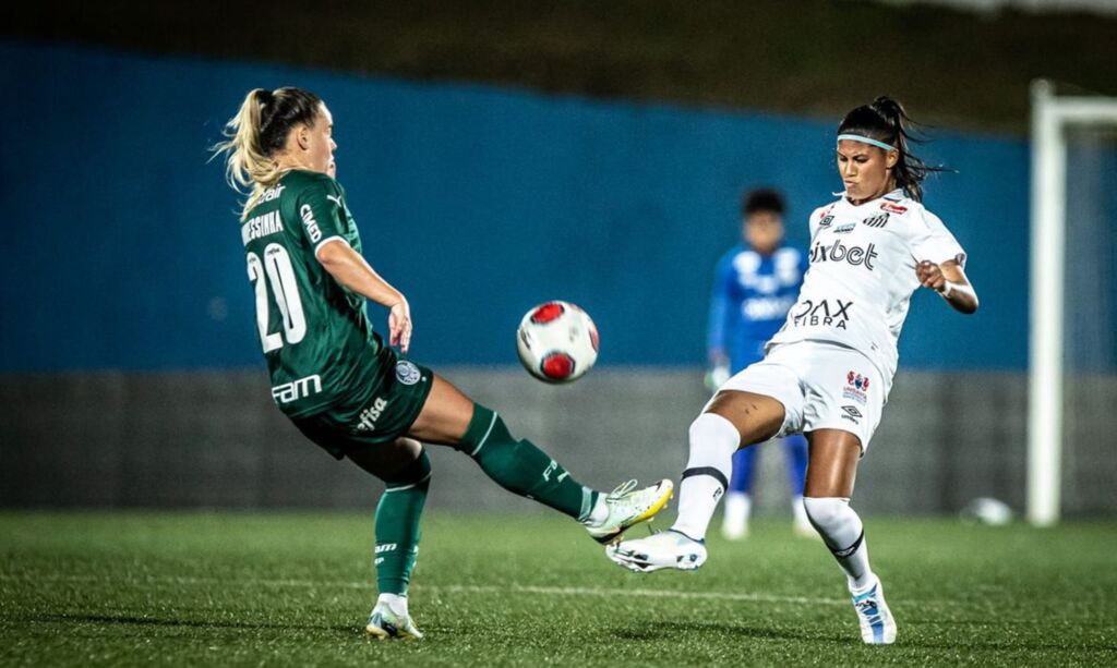 Palmeiras vence o Santos na primeira final do Paulista feminino