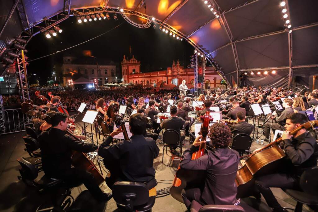 Foto: Ronald Mendes/divulgação - DP - Concertos ocorrerão em diferentes locais de Pelotas, como o realizado junto ao Centro Histórico, em 2020