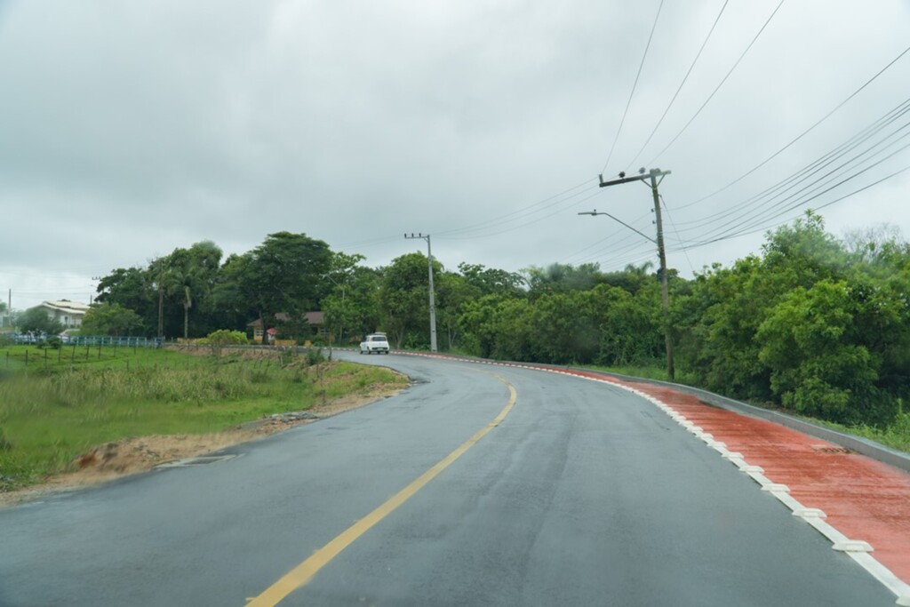 Plano 1000: Três rodovias de Garopaba estão com a pavimentação asfáltica concluída