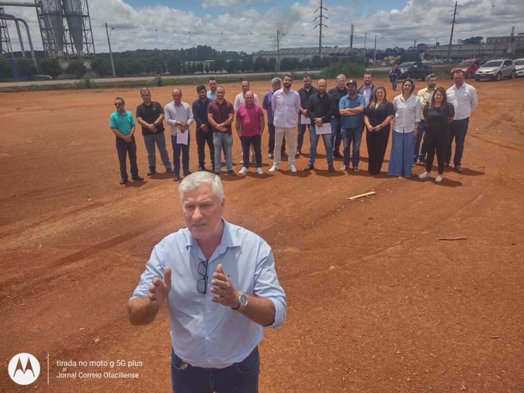 Primeiras empresas a se instalar na nova área industrial devem gerar 600 novas vagas de emprego em Otacílio Costa