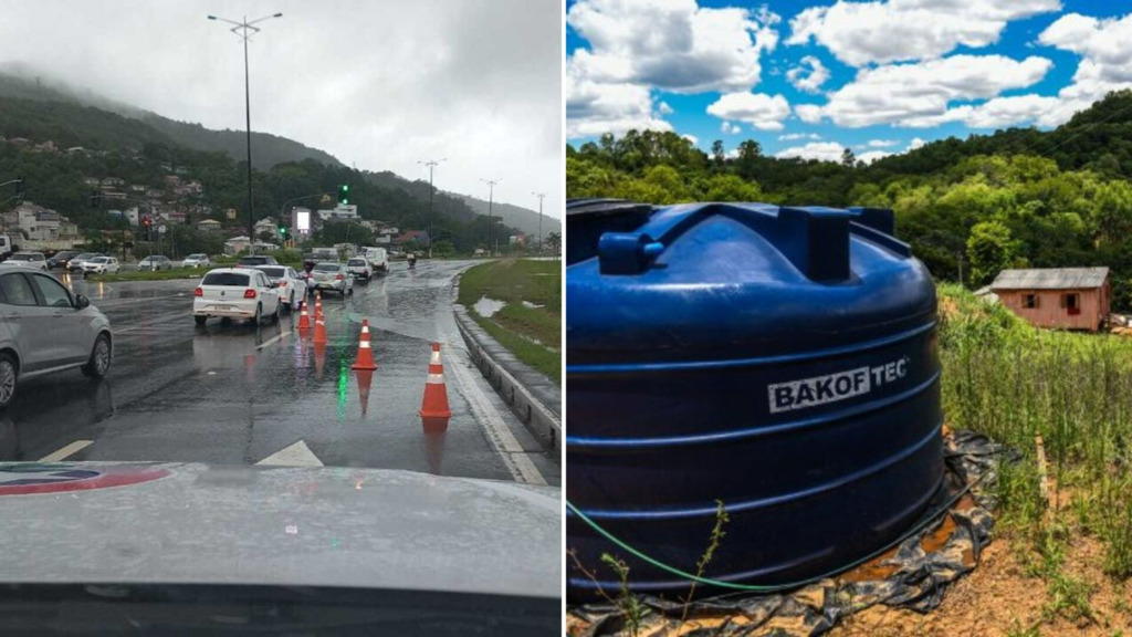 Contraste na distribuição de chuvas, entre o litoral e a região oeste, marcam o mês de novembro em Santa Catarina