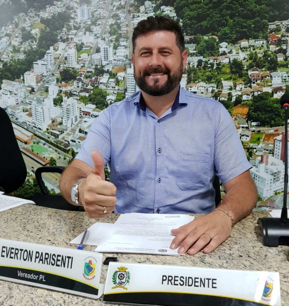 Presidente da Câmara de Vereadores Everton Parisenti faz um balanço do ano frente ao Legislativo hervalense