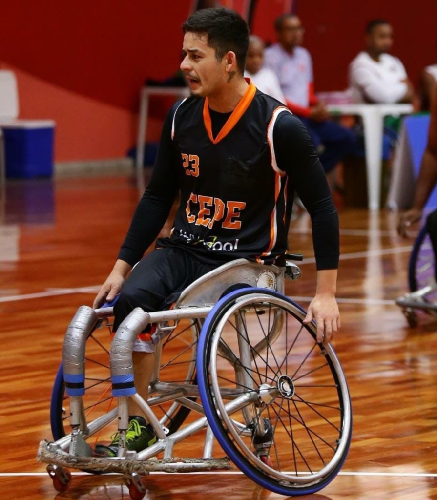 Atleta joinvilense de basquete em cadeira de rodas é convocado para a Seleção