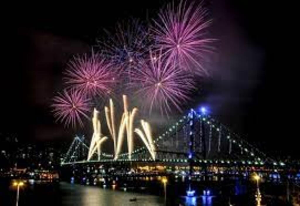 Veja como foi a virada do ano em cidades de Santa Catarina