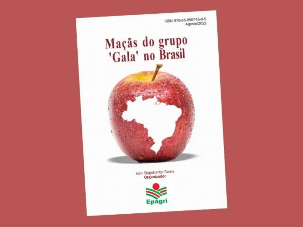 Livro traz a história da cultivar “Maçã Gala”, grupo mais plantado no Brasil