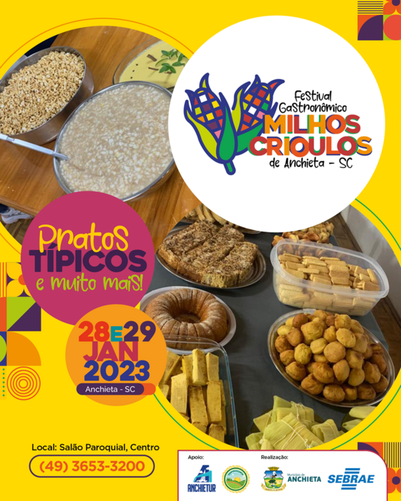 Anchieta promove Festival Gastronômico Milhos Crioulos