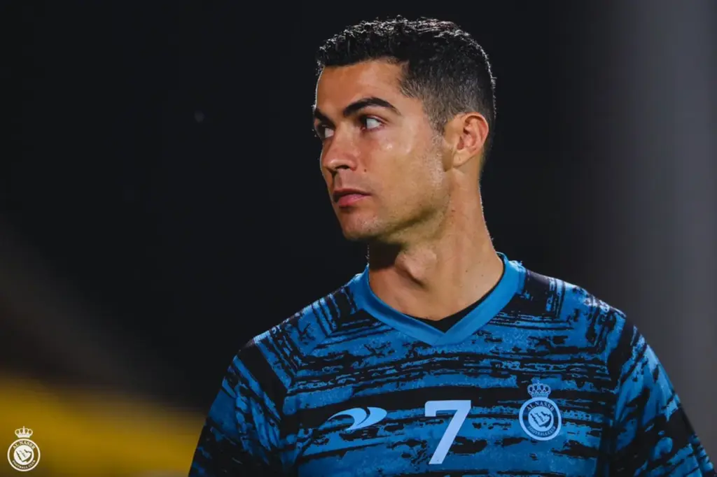  - Cristiano Ronaldo treina com o Al-Nassr, clube da Arábia Saudita — Foto: Divulgação/Al-Nassr