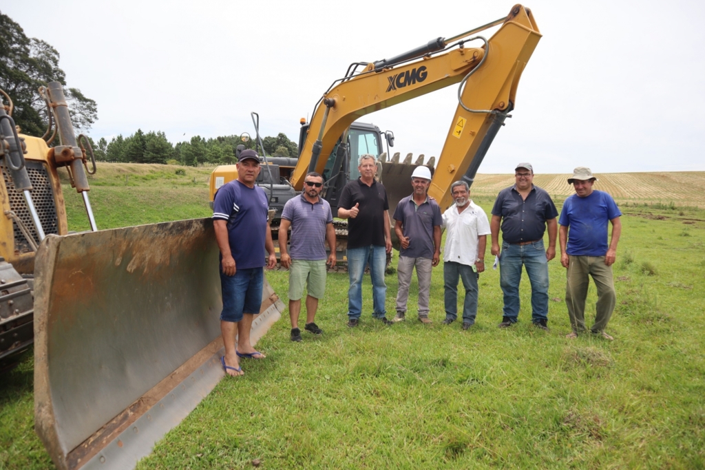Foto: divulgação - DP - Em Arroio Grande, prefeitura mantém a construção de açudes para captação de água