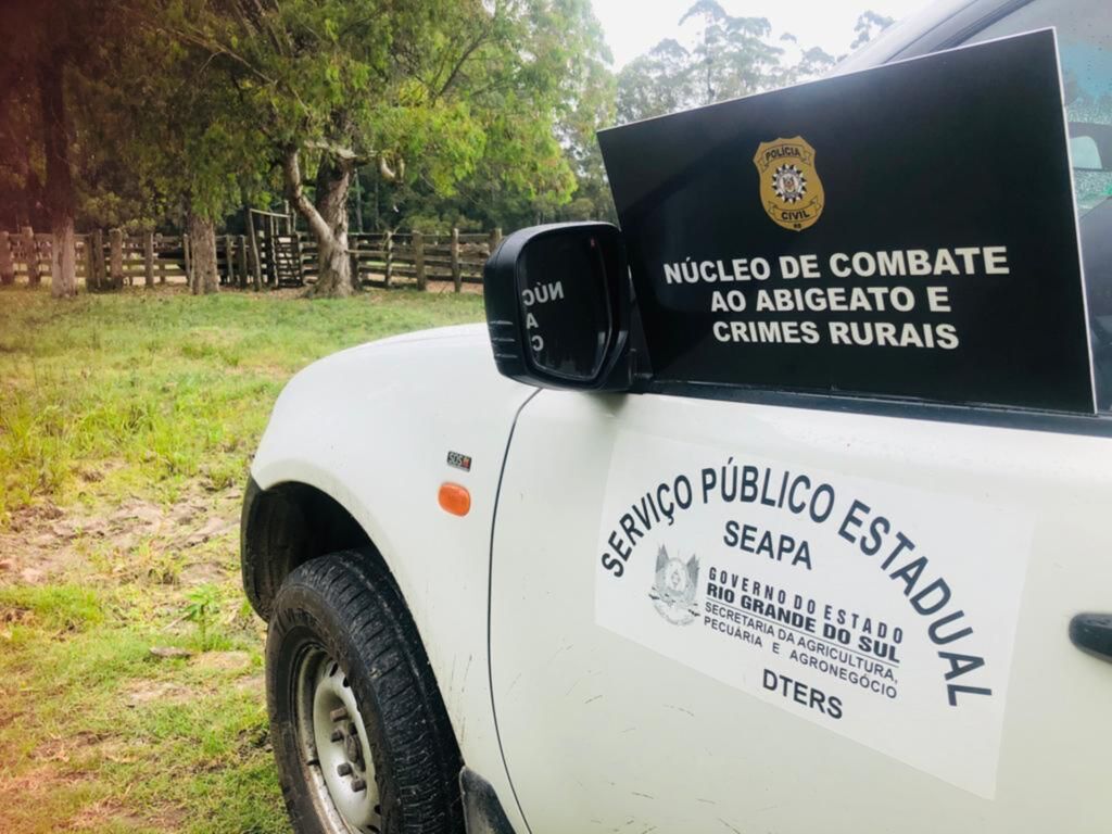 Foto: divulgação - DP - Núcleo de Combate ao Abigeato de Rio Grande atendeu 257 ocorrências no ano de 2022