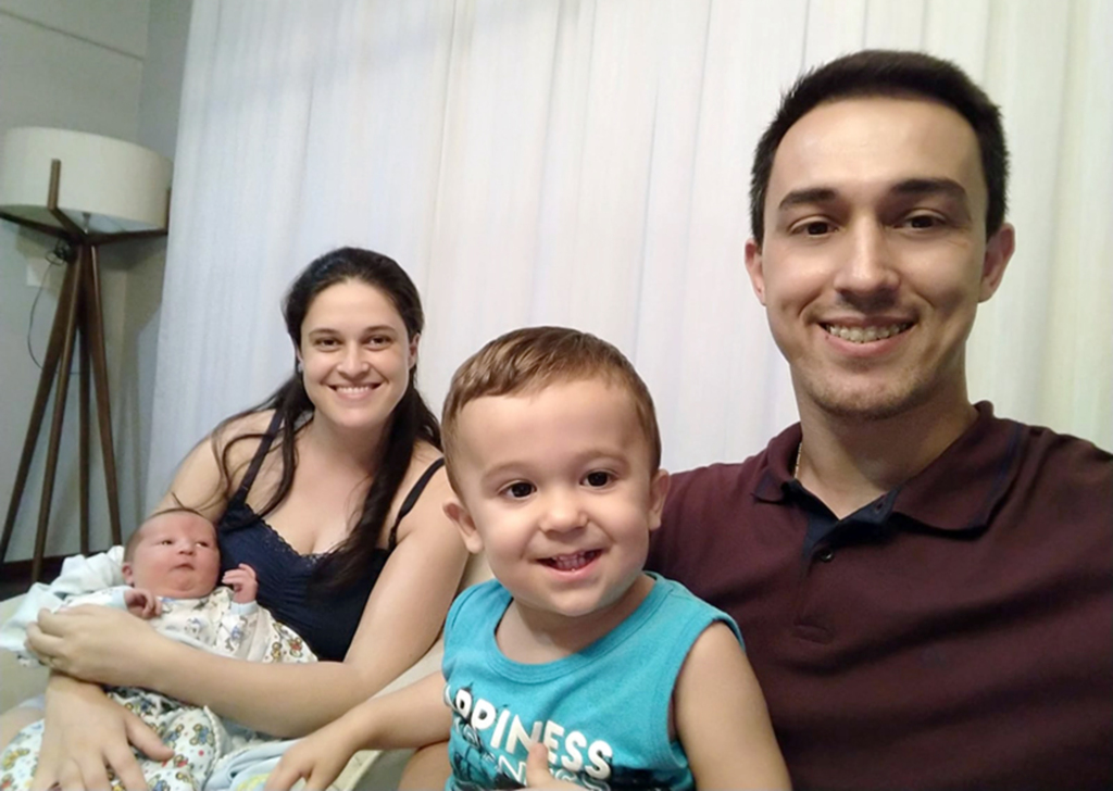  - Família de Murilo e Andressa aumentou