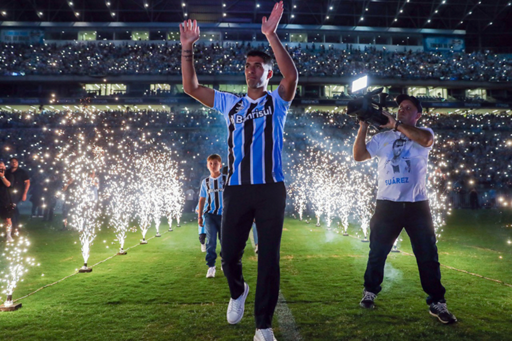 Suárez é uma das maiores contratações do Grêmio