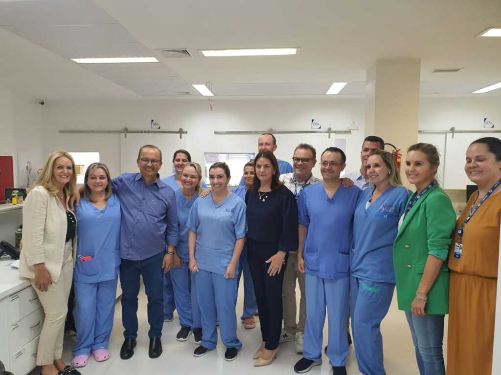 Primeira viagem oficial do governador Jorginho Mello inclui ida ao Hospital Tereza Ramos