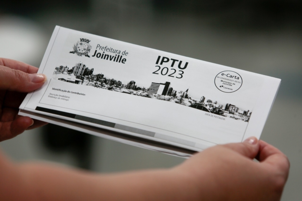 Prazo para pagamento do IPTU de Joinville com desconto de 10% encerra nesta terça-feira