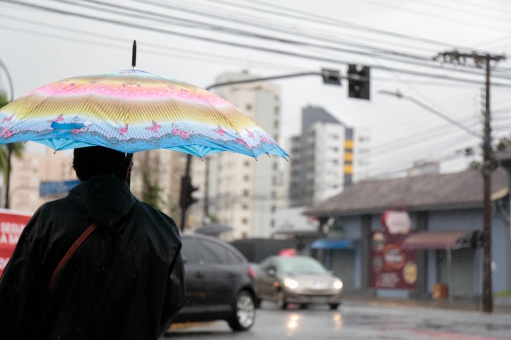 Região de Joinville pode ter chuva forte até o fim de semana