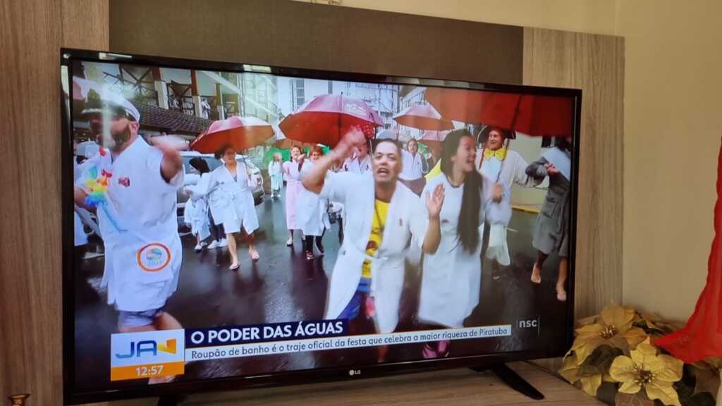 SÉRIE DE REPORTAGENS SOBRE TERMALISMO EM SANTA CATARINA EVIDENCIA PIRATUBA
