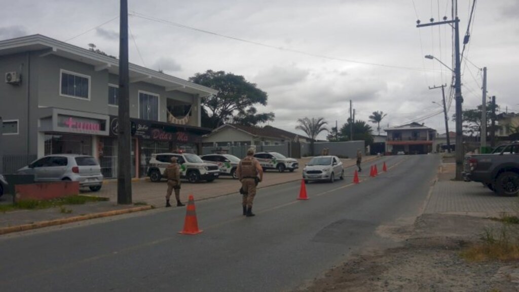 PM executa Operação Saturação em Joinville