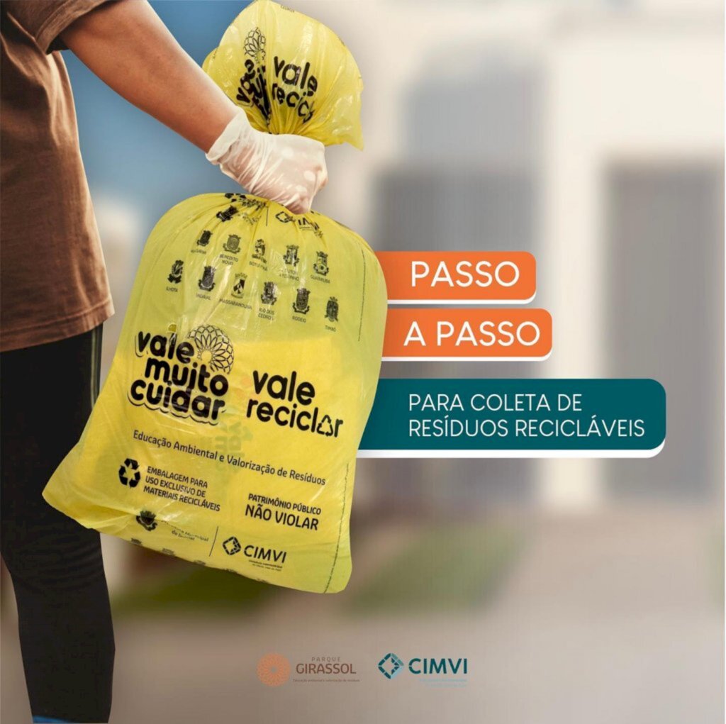 COLETA SELETIVA É REALIZADA EM 2 DIAS DA SEMANA, TERÇAS E QUINTAS
