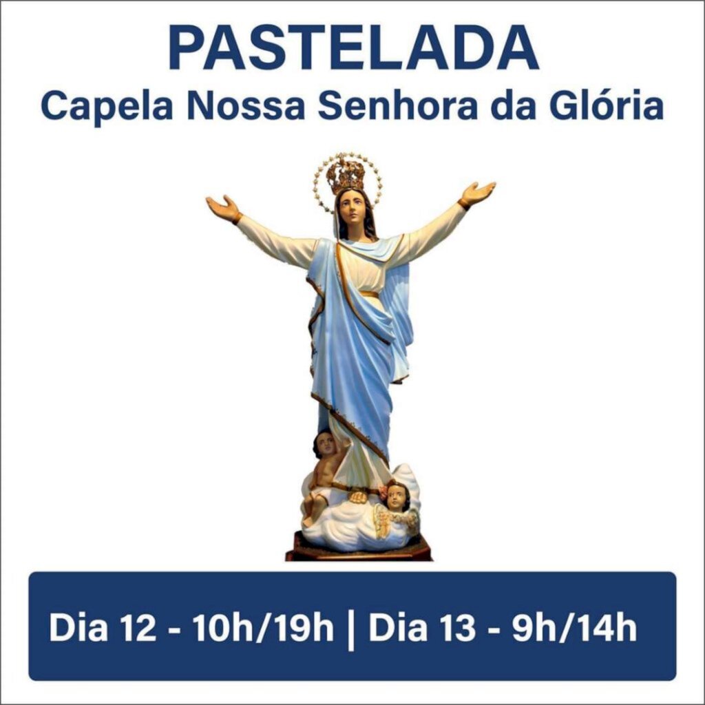 Pastelada da Capela Nossa Senhora da Glória, Bairro Glória em Rodeio