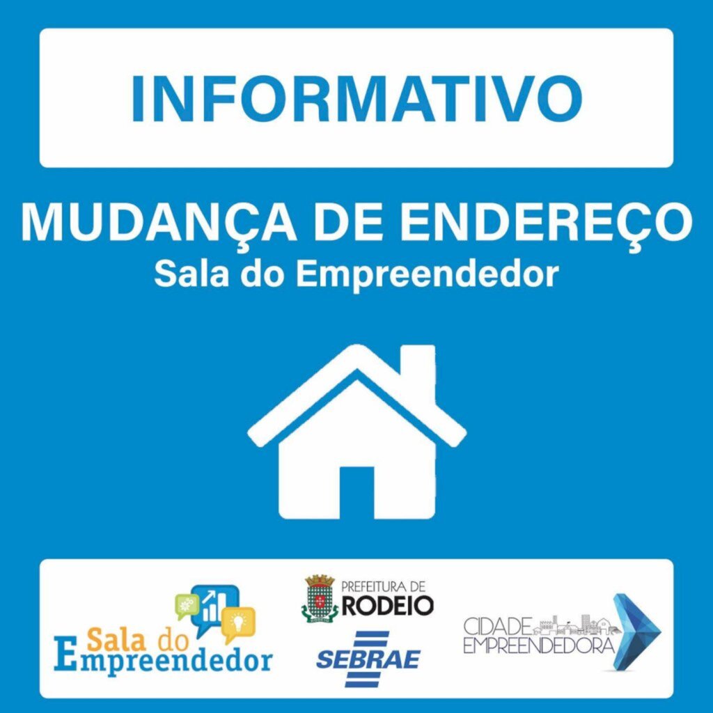 Sala Do Empreendedor de Rodeio estará atendendo em novo endereço