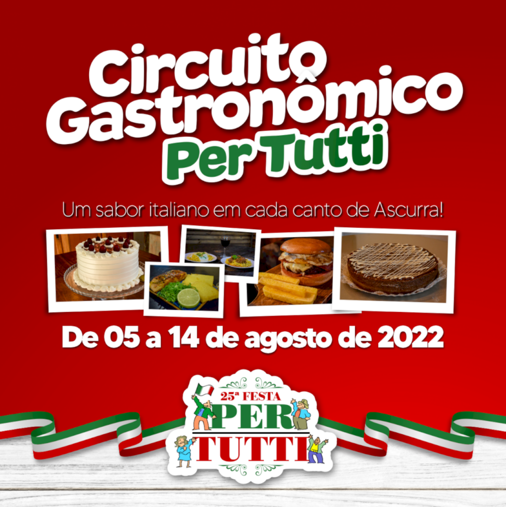 Circuito Gastronômico da Settimana Per Tutti 2022!