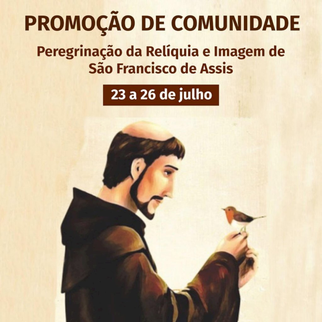 Peregrinação da Relíquia e Imagem de São Francisco de Assis