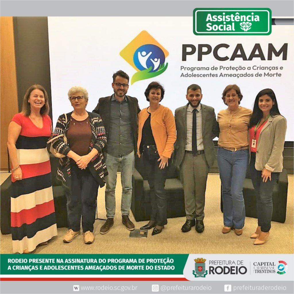 RODEIO PRESENTE NA ASSINATURA DO PROGRAMA DE PROTEÇÃO A CRIANÇAS E ADOLESCENTES AMEAÇADOS DE MORTE DO ESTADO