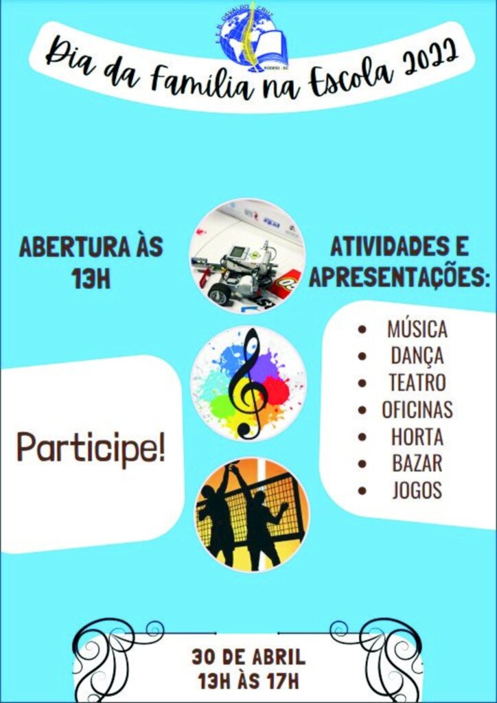 Será no próximo sábado com atividades na rede estadual
