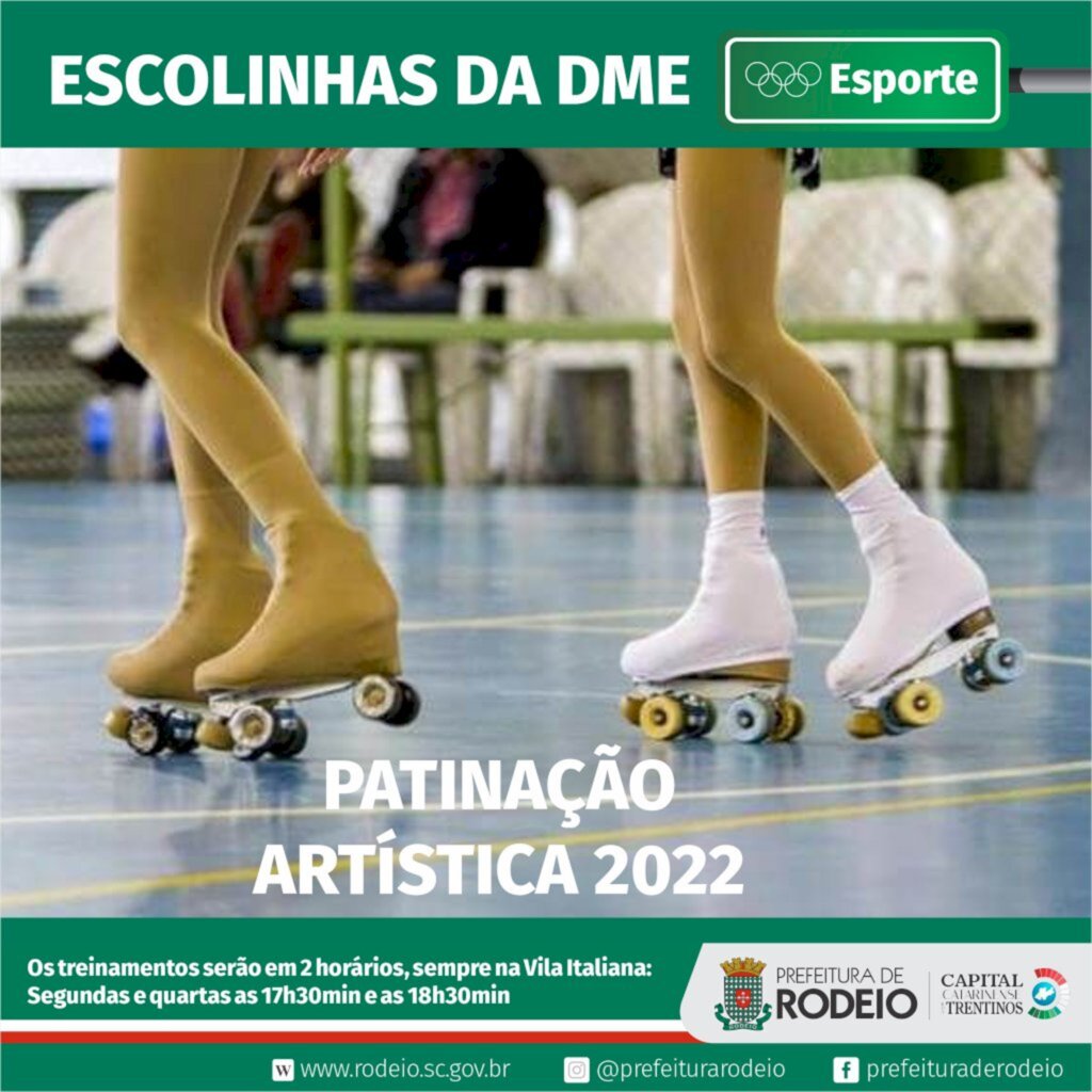 RETORNO DA ESCOLINHA DE PATINAÇÃO ARTÍSTICA DA DME
