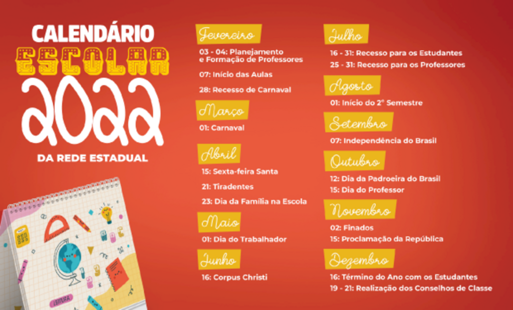 Segundo período de matrículas para as escolas estaduais começa nesta quarta-feira, 26