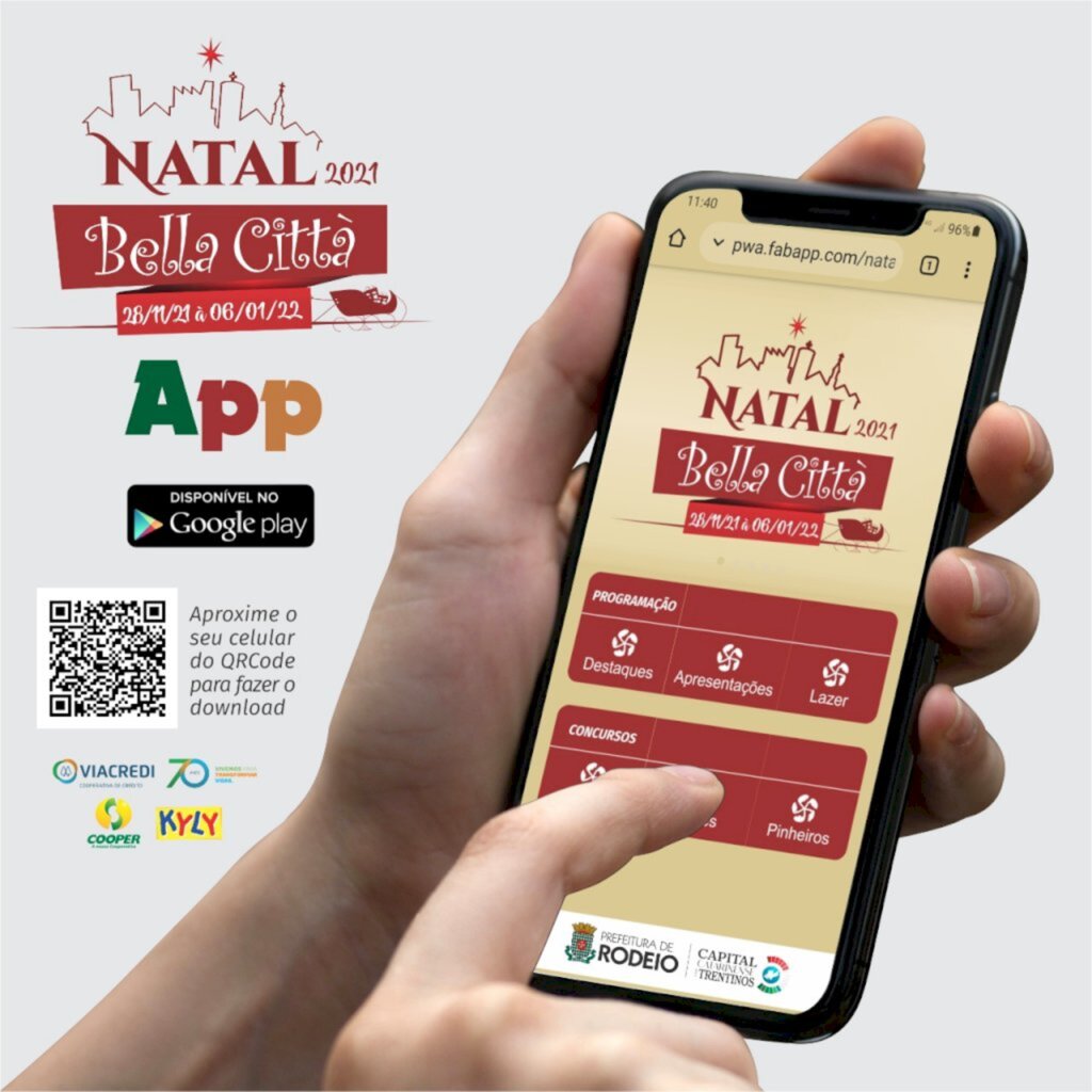 BAIXE O APLICATIVO DO NATAL BELLA CITTÀ 2021
