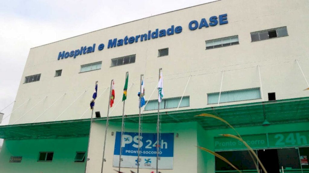 Hospital Oase em Timbó tem quatro pacientes internados na UTI