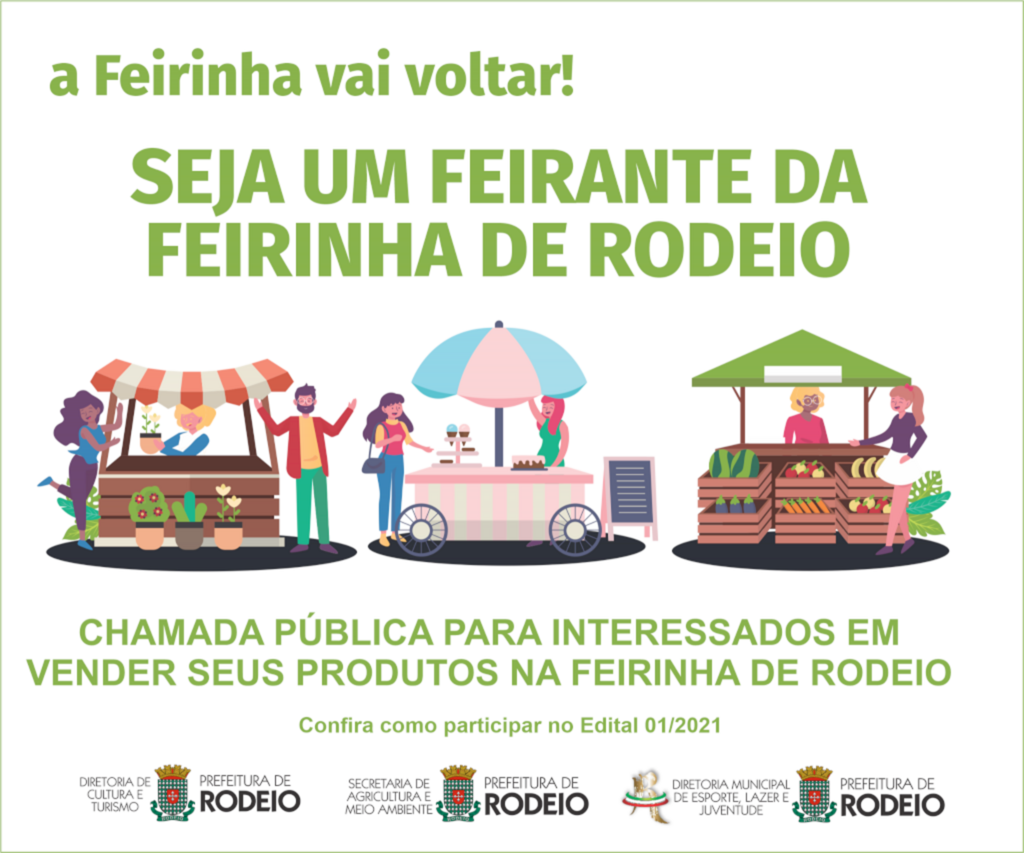 A FEIRINHA ESTA VOLTANDO... (Novo Edital)