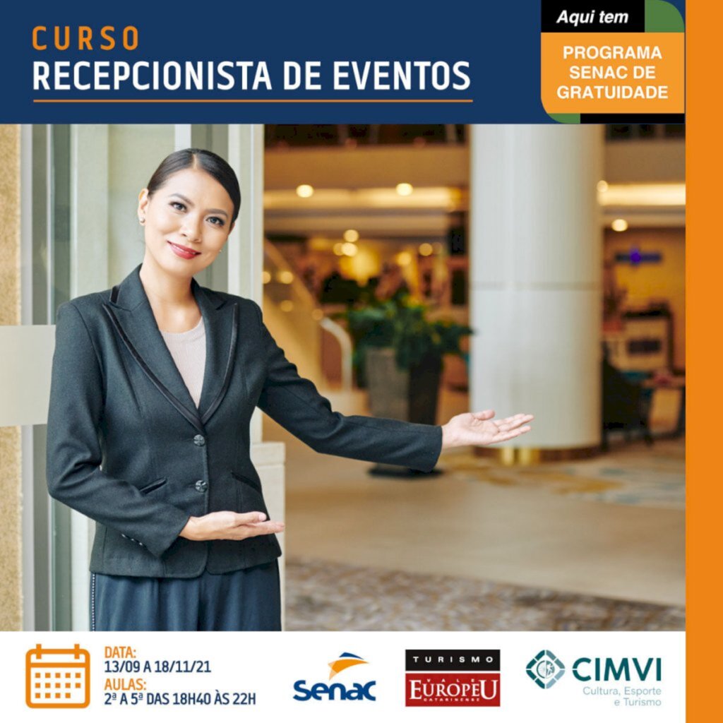 CURSO DE RECEPCIONISTA DE EVENTOS