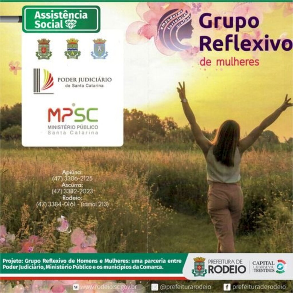 Conheça o projeto: GRUPO REFLEXIVO DE HOMENS E MULHERES DE RODEIO