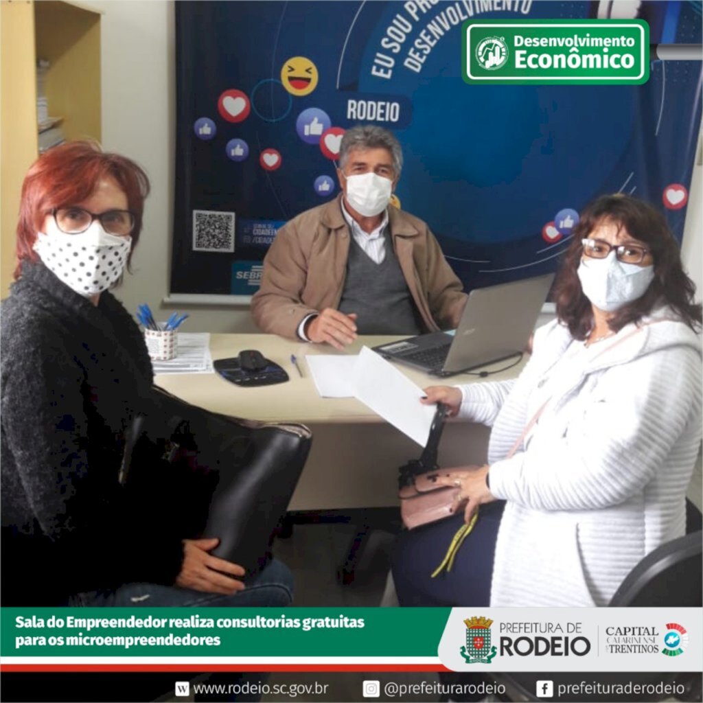 MICROEMPREENDEDORES RODEENSES RECEBEM CONSULTORIA GRATUITA ATRAVÉS DA  SALA DO EMPREENDEDOR