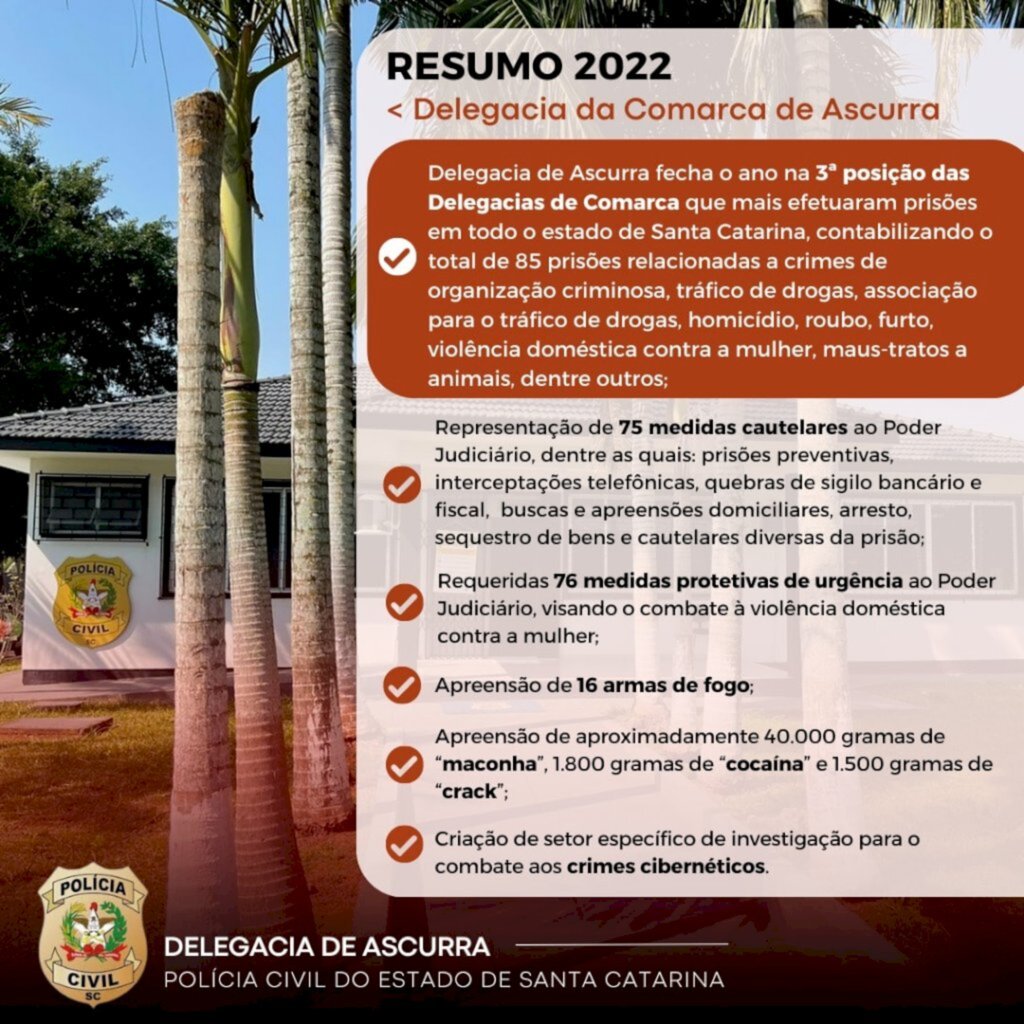 DELEGACIA DA COMARCA DE ASCURRA