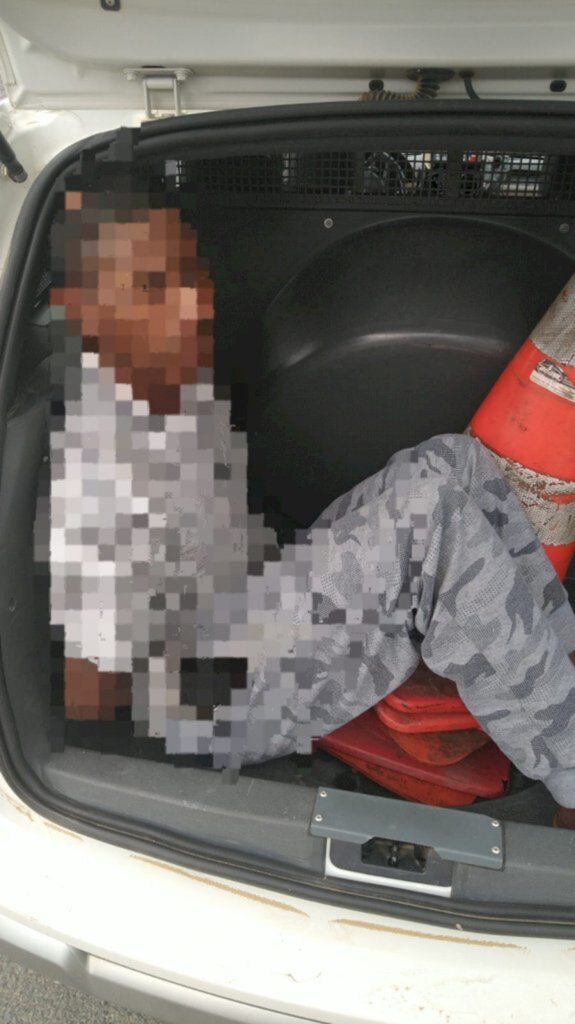 PM DE TIMBÓ PRENDE HOMEM COM EXTENSA FICHA CRIMINAL