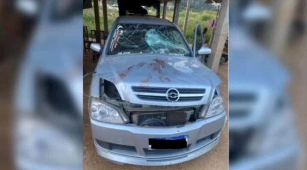 Encrenca generalizada causada por motorista 'estressadinho' termina com pelo menos quatro pessoas ficam feridas no Alto Vale