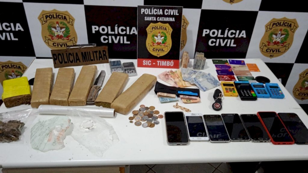 Operação Drive Thru da Droga é deflagrada em Timbó