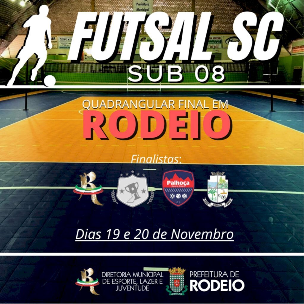 RODEIO SEDIA QUADRANGULAR FINAL DO CAMPEONATO CATARINENSE SUB 08