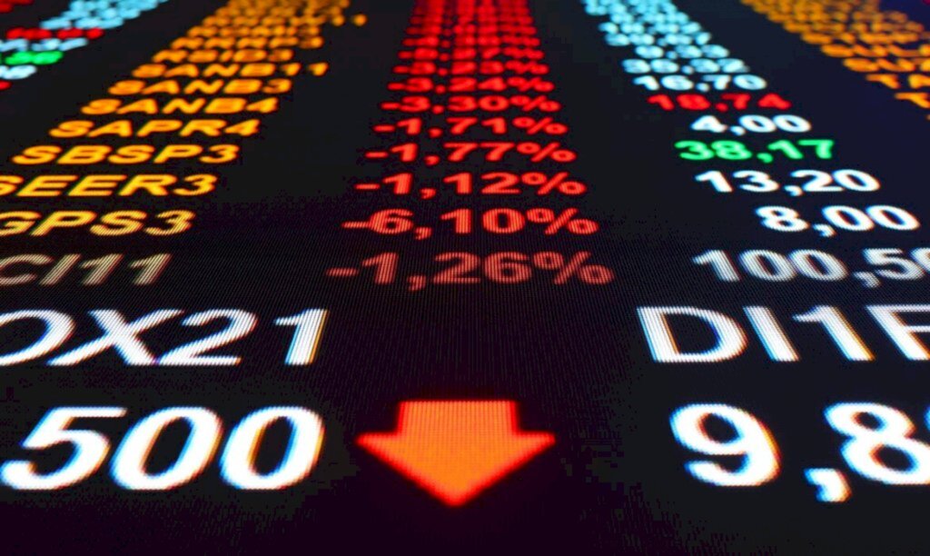 Bolsa cai 1,67% e atinge menor nível desde agosto