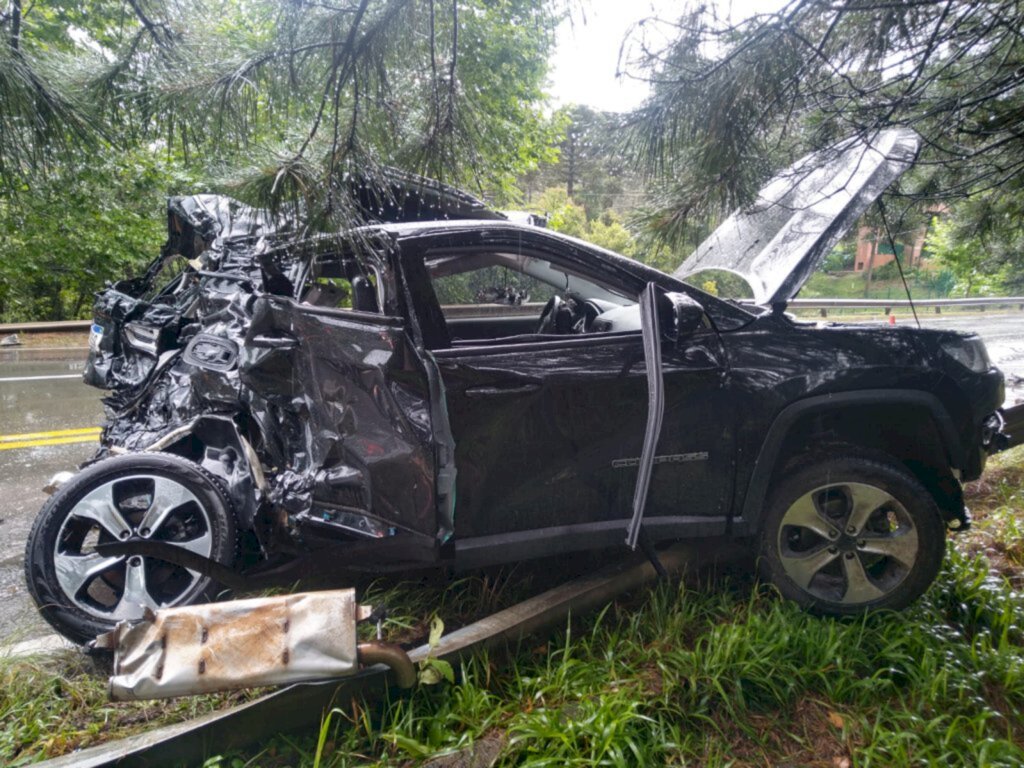 Duas crianças perdem a vida em um grave acidente de trânsito na SC-418