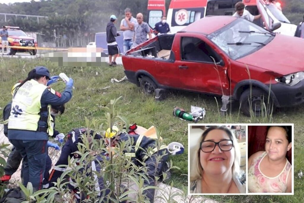 Identificadas mulheres que morreram atropeladas na BR-470, em Gaspar