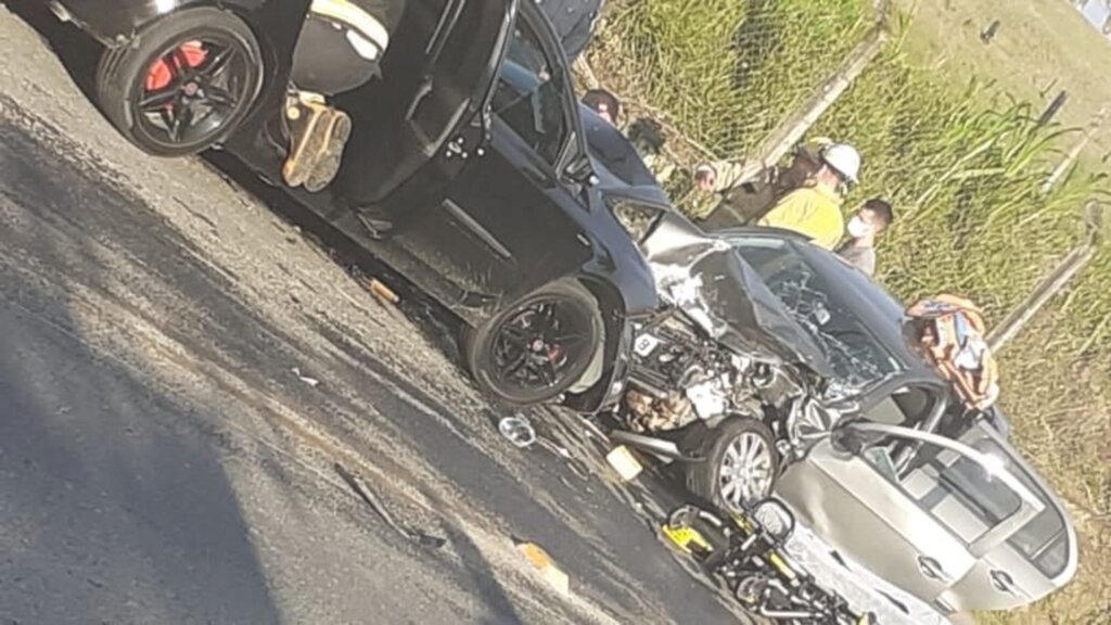 ACIDENTE GRAVE COM ÓBITO NO BAIRRO BENEDITO EM INDAIAL.