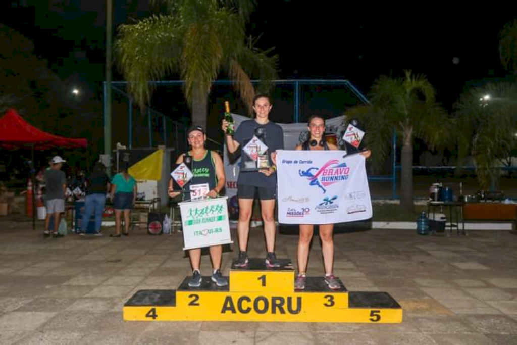 Divulgação - Vencedoras feminino 8km