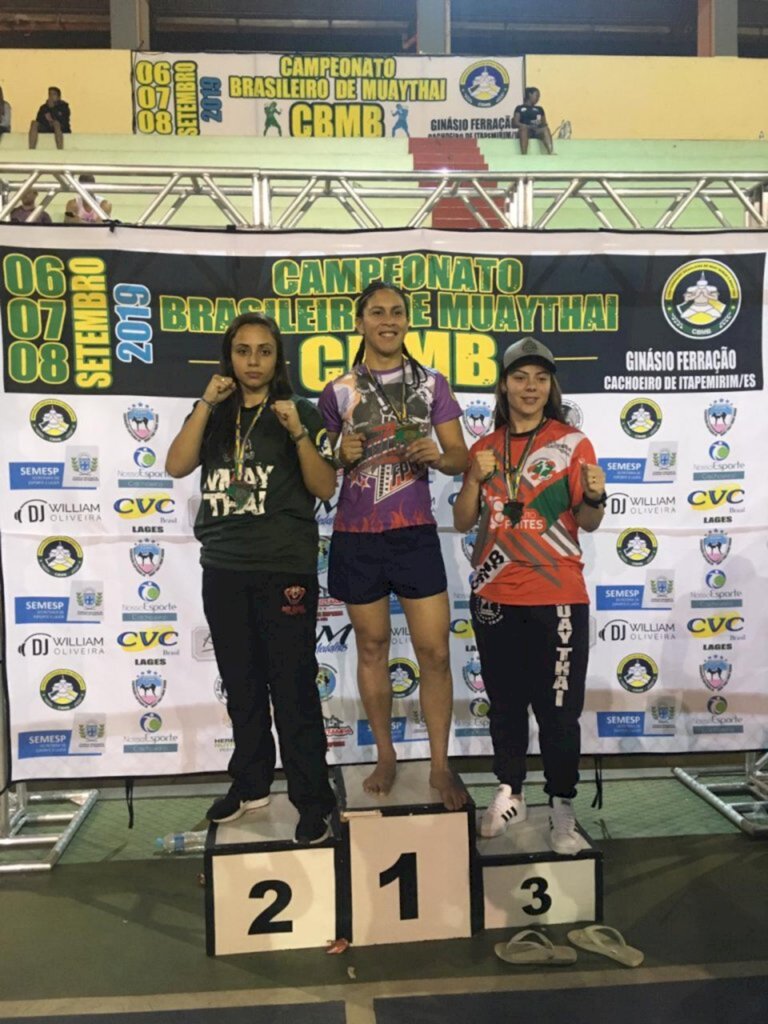 Uruguaianense conquista prata em Campeonato Brasileiro de Muay Thai